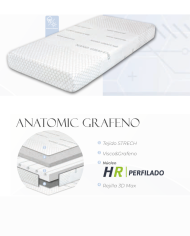 Cama eléctrica TECNOLUXE + colchón ANATOMIC GRAFENO